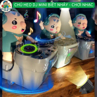 Chú heo DJ mini biết nhảy, biết chơi nhạc – Giúp bé vừa chơi vừa vận động cả ngày không chán