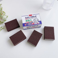 日本 UYIKU 不鏽鋼專用海綿4入 菜瓜布 鍋具清潔