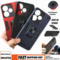 UNTUK INFINIX GT 30 PRO /GT 30 5G /GT 20 PRO CREATIVE MAGNETIC FINGER 360 RING HOLDER CASE Phone