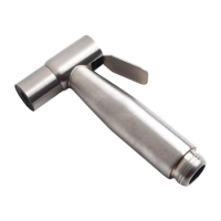 1pcs Bidet Sprayer Toilet Handheld Stainless Steel Bathroom Hand Bidet Faucet 11.5x5.3cm For Easy Cleaning Bathroom Parts