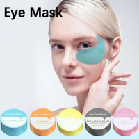 60Pcs Eye Patches Vitamin C Hyaluronic Acid Retinol Water Soluble Eye Mask Anti Aging Reduce Fine Lines and Eliminate Eye Bags