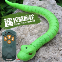 抖音電動感應充電遙控蛇仿真玩具智能大人解悶兒童玩具蛇爬行動物320SFY 公司貨 快速寄出