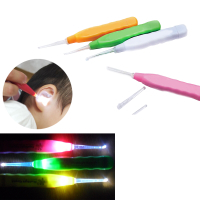 kiret日本 LED發光挖耳器3入-耳勺安全挖耳朵