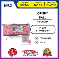 ELMER CRISPY BALL 100 GR - STRAWBERRY
