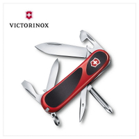 VICTORINOX 瑞士維氏 瑞士刀 EvoGrip 11 85mm 黑紅 2.4803.C