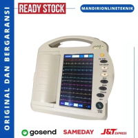 ECG 12 Channel + Intepretasi YKDMED, ECG-1212P, Color Screen