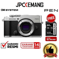 JPC KEMANG OM SYSTEM PEN Body Only Mirrorless Camera Olympus PEN GARANSI RESMI Silver
