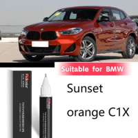 Suitable for BMW Paint Touch-up Pen Sunset orange C1X Car Paint Scratch Repair Sunset orange C1X auto parts