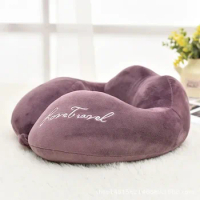 Support Head Pillow Memory Foam Padding Airplane Travel Office Lunch Break Car Healthcare U-Shaped Magnetic