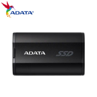 ADATA Portable NVMe SSD SD810 USB3.2 Type-C Hard Drive 4TB 2TB 1TB 500GB External Solid State Drive Max 2000Mb/s Hard Disk PSSD