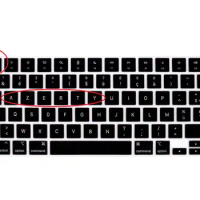 French AZERTY France Keyboard Cover Skin for MacBook Pro 14 inch 2021 A2442 M1 Pro/Max &amp; MacBook Pro 16 inch A2445 EU version
