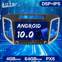 Car GPS Navigation Screen For Hyundai Creta ix25 2014-2018 Android 10.0 Radio Unit Car Multimedia Stereo Player Headunit Audio