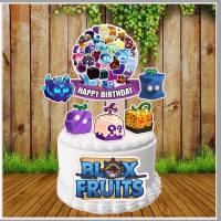 BIROTHDAY TOPPER BLOX FRUIT CAKE TOPPER 001 TOPPER BIROTHDAY BIRTHDAY