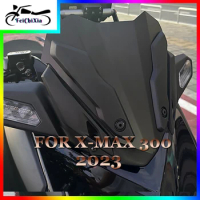 X-MAX 300 2023 Windshield Motorcycle Wind Deflector Aluminum Windscreen Fairing For Yamaha XMAX 300 X-MAX300 XMAX300 Accessories