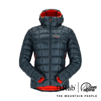 【RAB】 Mythic Alpine Jacket Wmns 神話輕量羽絨連帽外套 女款 獵戶藍 #QDB46