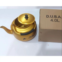 Super Murah! Teko Arab Polos 4L Warna Emas Murah