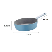平底鍋（藍灰深煎鍋28CM_無蓋） 