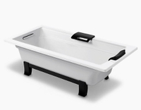 【麗室衛浴】美國 KOHLER Archer 獨立式鑄鐵浴缸 K-45594T-GR-0