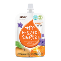 韓國 LUSOL 桔梨橘子果凍80g