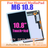 10.8"Original For HUAWEI MediaPad M6 10.8 LCD Display Touch Screen Digitizer Assembly For Huawei MediaPad M6 LCD SCM-W09 SCM-L09
