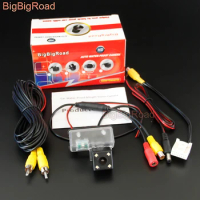 BigBigRoad Car Rear View Camera For Toyota Camry XV50 2012 2013 2014 2015 with 16 Pins adapter Original Monitor Compatible