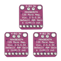 3X Max98357 I2S 3W Class D Amplifier Breakout Interface Dac Decoder Module Filterless Audio Board For Raspberry Pi Esp32