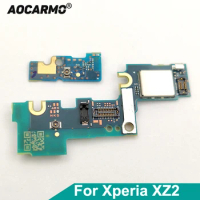 Aocarmo WIFI Antenna Signal Vibrator Connector Circuits Board Flex Cable For Sony Xperia XZ2 H8216 H8266 H8296 SOV37 Repair Part
