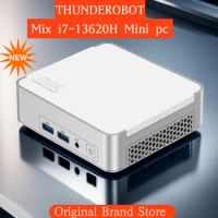 New!13th Gen Core i7 Mix i7-13620H WiFi 6E ThundeRobot Mix Mini PC 10 Cores 16 Thread Intel UHD Graphics,Home &amp; Office Mini pc