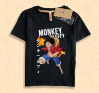 Kaos Baju Anak Monkey D Luffy Fire Fist One Piece