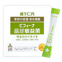日本森下仁丹 晶球敏益菌 乳鐵蛋白 (30條/盒) 益生菌、乳酸菌 憨吉小舖