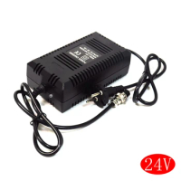 EU Smart Charger 24V For Lead Acid AGM Gel Battery 12AH 14AH Electric Scooter Charge Adapter 1.6A-2.0A 3 Pins XLR Connector 12mm