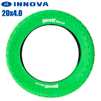 INNOVA 20x4.0 Fat Bike Tire Electric Bicycle Tire MTB Bicycle Tyres Beach Bicycle 20*4.0 City Fat Tyres Snow Mountain Bike Parts