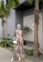 ZM ZM Zaskia Mecca - Luny Cream Gamis - Jelita Indonesia - Edisi Maluku
