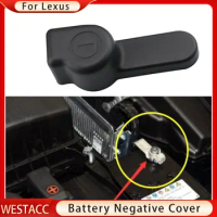ABS Car Enging Battery Anode Negative Pole Power Batteries Cover Cap for Lexus ES250 Battery Protection Cover Case Accessories