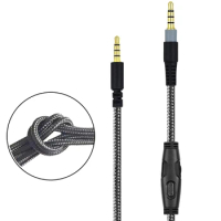 Replacement Headphones Line Cord Music Cable for Cloud Mix G633 G933