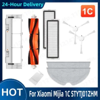 Roller Brush Hepa Dust box Filter Mop Parts For Xiaomi MI Robot Vacuum-Mop Mijia 1C STYTJ01ZHM Robot Vacuum Cleaner Accessories