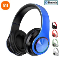 Xiaomi Hot Wireless Earphones Bluetooth Earphones With Color LED Card Inserted Into Game Music Sports Earphones Support Mobile