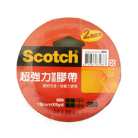 3M 669 超強力 棉紙雙面膠帶  18mm