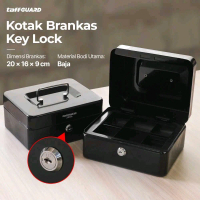 Brankas Toko Kotak Uang Dokumen Portable Dengan Kunci