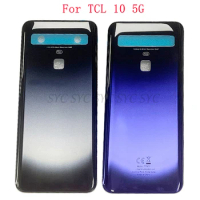 Battery Cover Rear Door Housing For TCL 10 5G T790 T790H T790Y Back Cover with Logo Repair Parts
