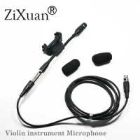 Music Instrument Microphone Condenser Violin instrument Microphone For Shure AKG Samson Wireless System XLR transmitter