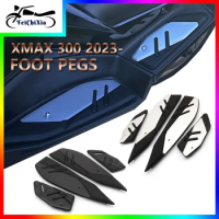 Motorcycle Foot Pegs Reinforce Footrest For YAMAHA X-MAX 300 XMAX 300 Accessories 2023 - Baseboard Foot Pad Skidproof Pedal Foot