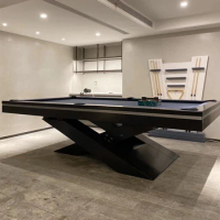 Solid wood light luxury custom billiard table adult villa home club commercial standard billiard