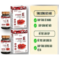 【Không hiệu quả hoàn tiền】 Combo 2 Hộp Vitamin E Đỏ Omega 3 9600 (Hộp 30 Viên) [sale929]