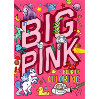 BBW หนังสือเด็ก MY MY BIG PINK BOOK OF COLORING สินค้ามาใหม่ประจำเดือนนี้