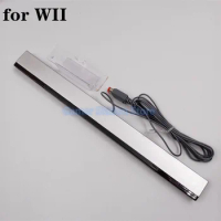 5setReplacement For Wii Video Game Sensor Bar Wired Receivers Infrared IR Signal Ray USB Plug Sensor Bar for Nitendo Will Remote