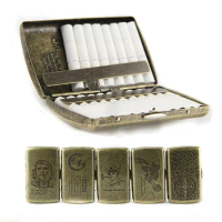 Metal Cigarette Holder Pocket Box Storage Container For IQOS 3duo/ILUMA/ILUMA PRIME Mini Cigarette Holder Case for LIL