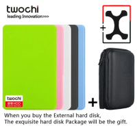 TWOCHI''2TB 1TB 500GB Super External Hard Drive Disk USB3.0 HDD Storage For PC, Mac,Tablet, Xbox, PS4,TV Box 4 Color HD