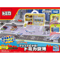 《TAKARA TOMY》TOMICA 機場地圖提盒  東喬精品百貨
