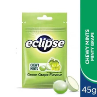 Eclipse Chewy Mints 45g. Permen Kunyah Mints Green Grape